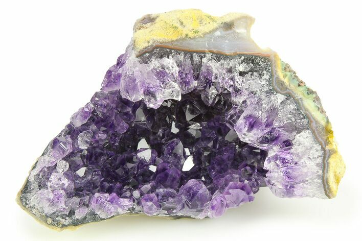 Sparkling Purple Amethyst Crystal Cluster - Uruguay #276151